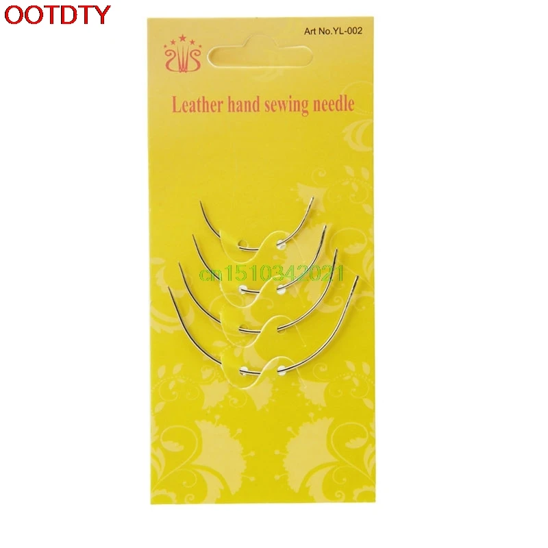 Швейные иглы ручные ремонт обивки Kint стеганые 4 шт Изогнутые 3 5 6 см|needles hand sewing|needle
