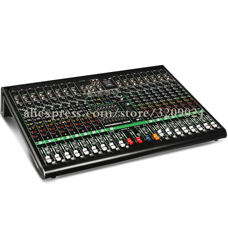 Pro 16 Channel Bluetooth USB Mixer With