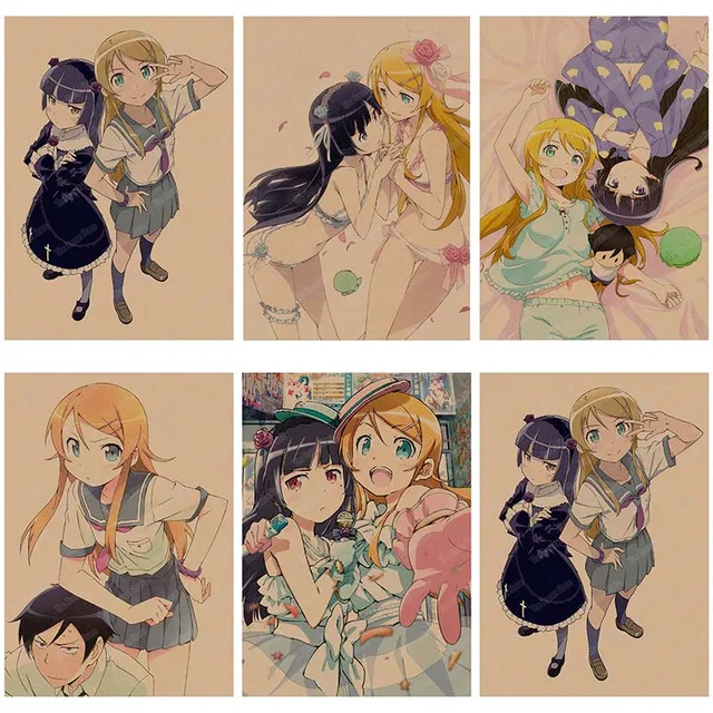 My Little Sister Cant Be This Cute Kousaka Kirino Gokou Ruri Wall 