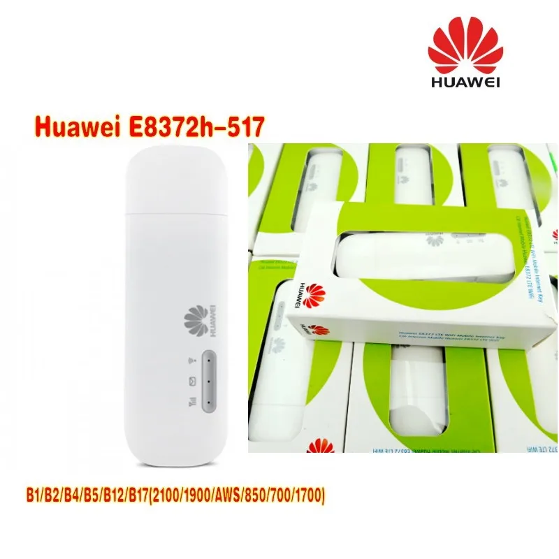 Лот из 5 шт разблокирована huawei E8372 150 mbps модем E8372h 517 4G Wi Fi маршрутизатор LTE lte