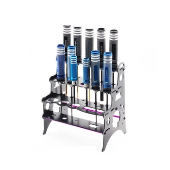 

22 In 1 Glass Fiber Screw Driver Stand Screwdriver Tool Holder for RC Racing Camera Drones FPV Quadcopter Helicopter