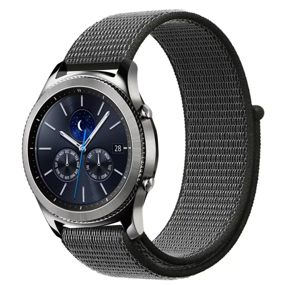 Хохлатая Шестерня s3 Frontier ремешок для samsung Galaxy watch 46 мм ремешок 22 мм ремешок для часов correa S 3 браслет amazfit huawei ремешок для часов - Цвет ремешка: Dark Olive