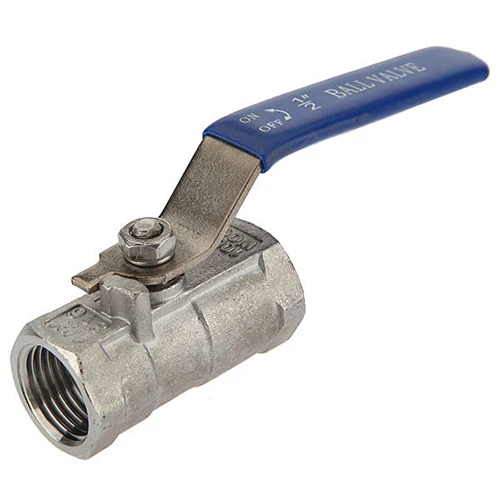 1/2" NPT Female 304 Stainless Steel Full Port Ball Valve Vinyl Handle WOG1000
