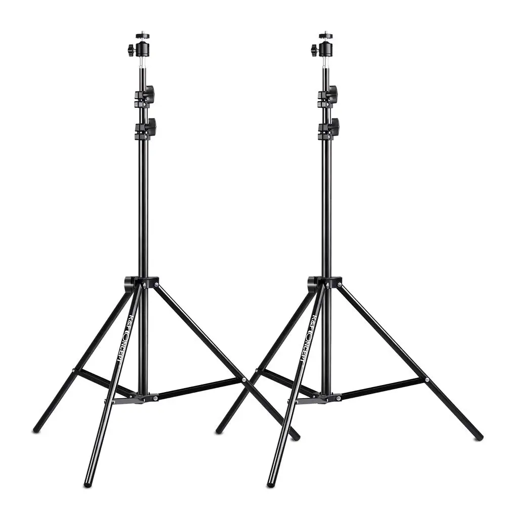 

K&F Concept 2X 78.8 inch VR Lighthouse Stand kit with Ball Head Hot Shoe for Video HTC Vive VR Reflector Softbox