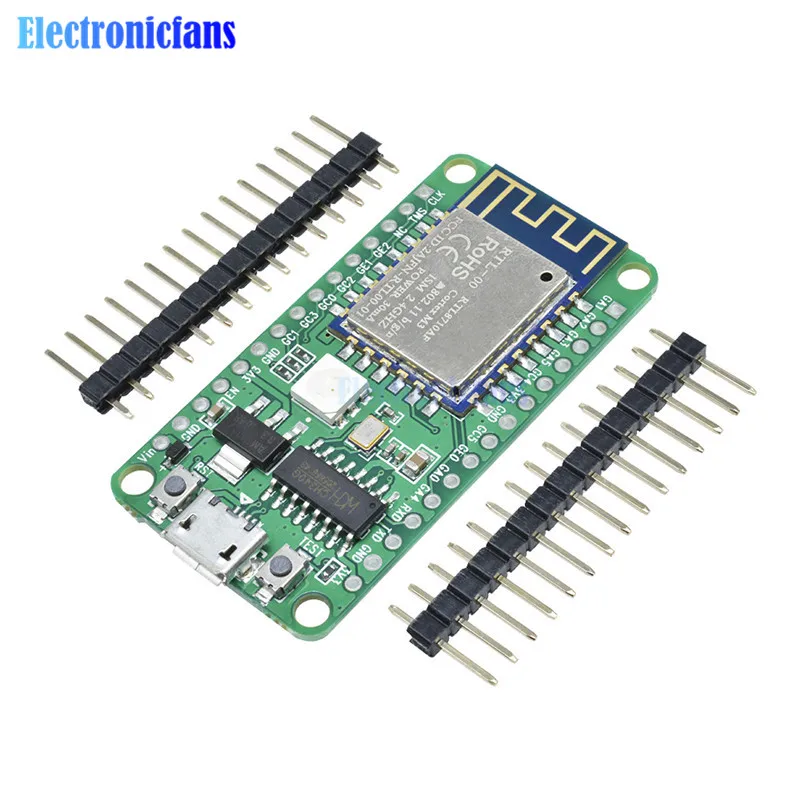 1 шт. Nodemcu RTL8710 WiFi беспроводной модуль приемопередатчика тест плата передатчик