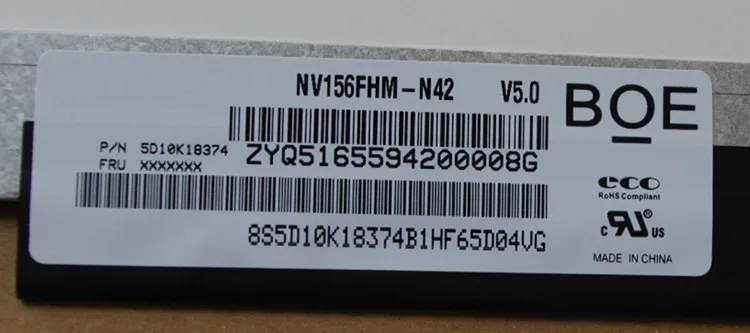 

Matte LCD Display NV156FHM-N42 V5.0 NV156FHM N42 Matrix for Laptop 15.6" LED Screen FHD 1920X1080 30Pin Relpacement