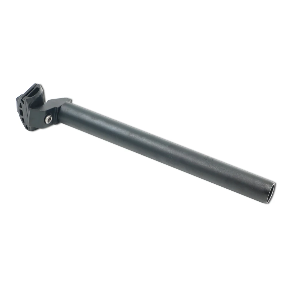 Kopen 27.2mm Diam Zwart Zilver Zadelpen voor road fiets BMX onderdelen tija mtb fiets Accessoires zwart Absorberen Shock ondersteuning