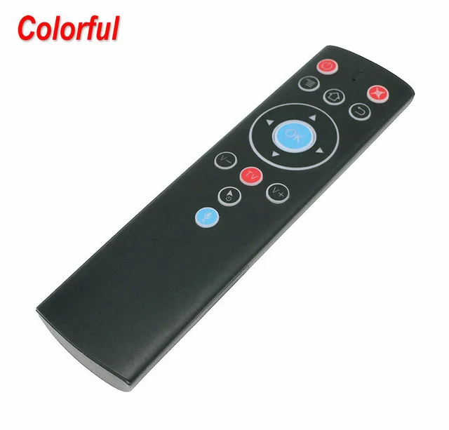 

T1 T1M 2.4G Wireless Voice Remote Control Mic Gyroscope Air Mouse Airmouse IR Learning Remote Control for Google Android OS TV
