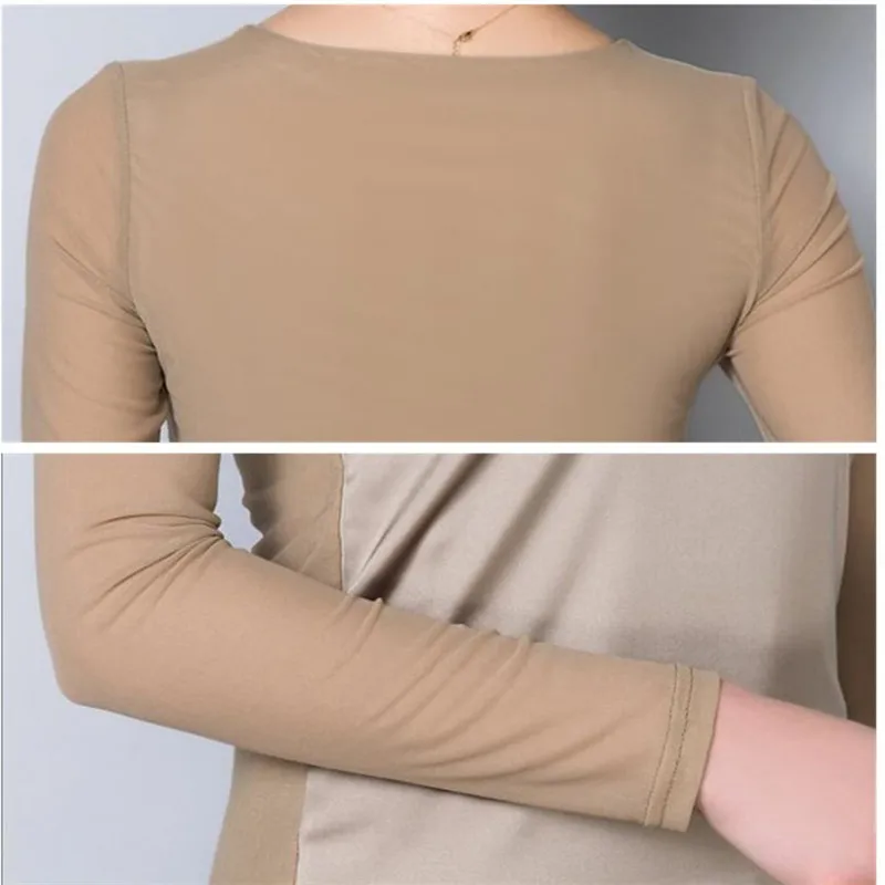 Plus Size M-XXXL 2017 Autumn Blending Silk Made Women T-shirt Top Tees Casual Women T shirt Summer Tshirt Tops For Women Plus Size M-XXXL 2017 Autumn Blending Silk Made Women T-shirt Top Tees Casual Women T shirt Summer Tshirt Tops For Women