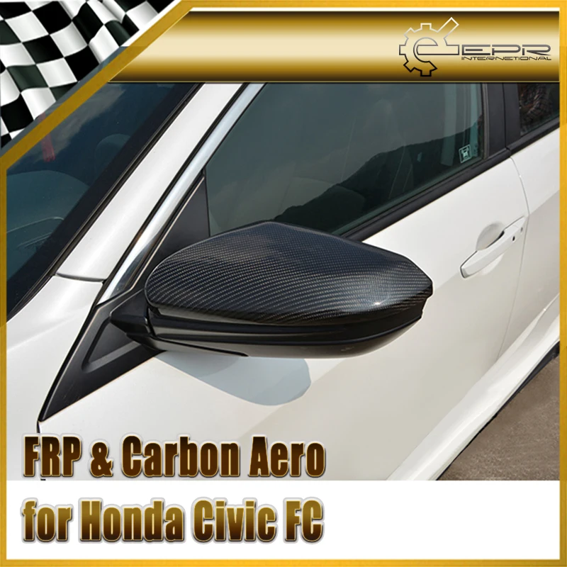 Автомобиль-Стайлинг для Honda 10th поколение Civic ФК углерода Волокно сторона зеркала волокна отделкой Интимные аксессуары