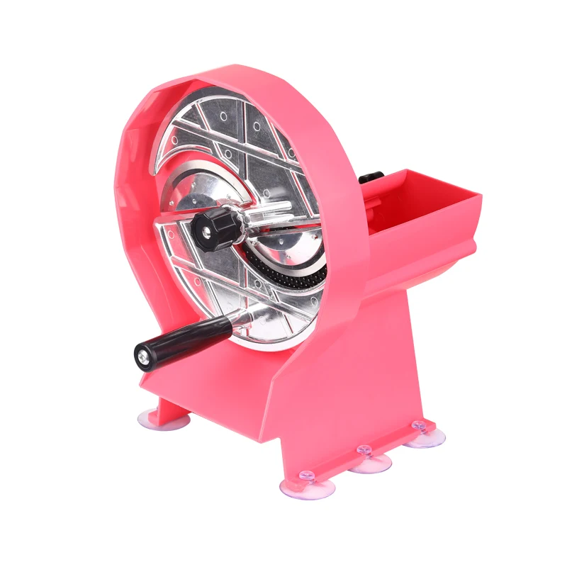Multifunctional Manual Rotary Lemon Fruit Vegetable Slicer Food Chipping Machine Stainless Steel Food Slicer Household Chopper