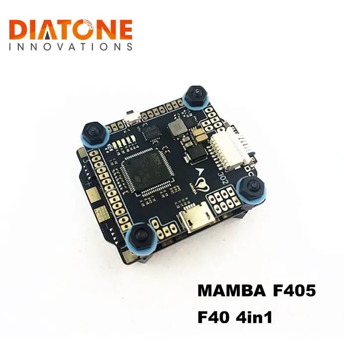 Diatone MAMBA F405 MK2 Контроллер полета и F40 40A 3-6S DSHOT600 бесщеточный ESC для RC моделей запчасть для мультикоптера аксессуары