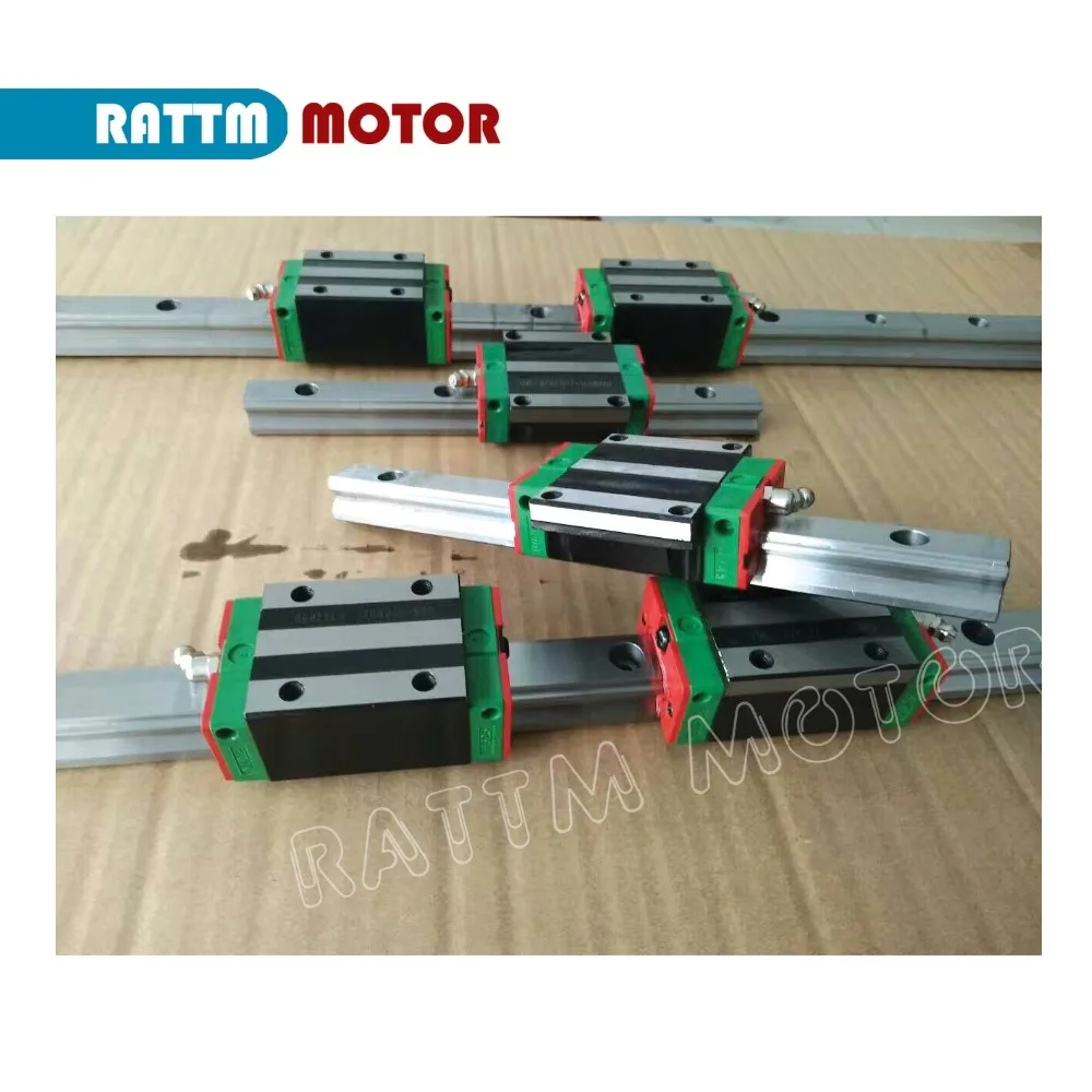Square Linear guides sets 6pc 40010001500mm &