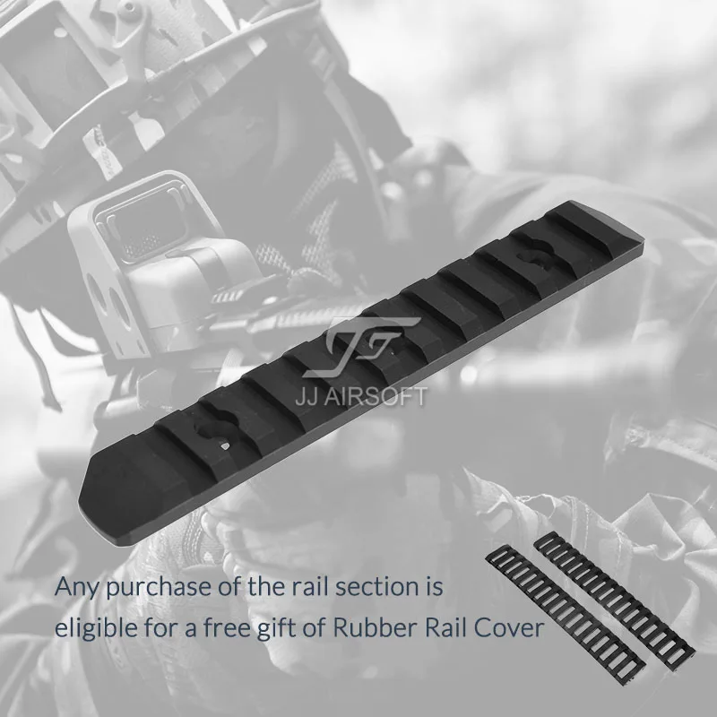 

ACI 11-Slot 11 Slot KeyMod Rail CNC Lightweight (Black/Red/Tan/Silver) Buy One Get 2pcs FREE Rail Cover