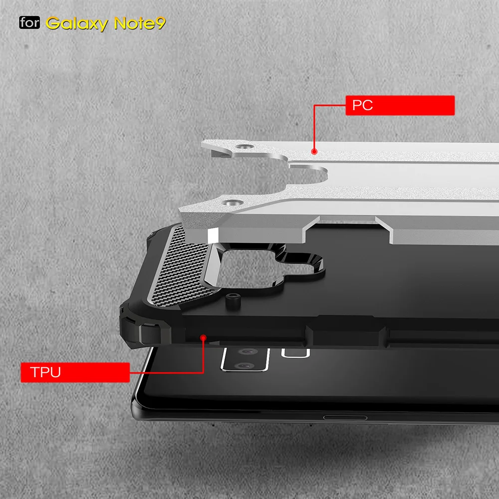 Чехол 6 38 для Samsung Galaxy Note 9 чехол Note9 Sm N960 N960f оболочка чехол|Бамперы| |