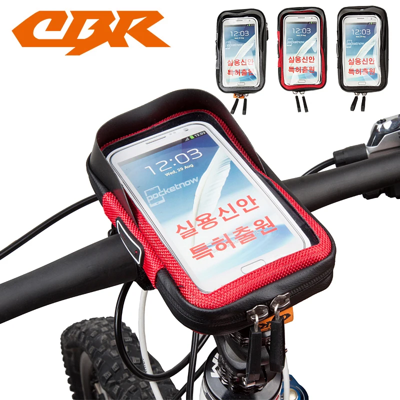 CBR велосипедная сумка мобильный телефон водонепроницаемая MTB Рама передняя
