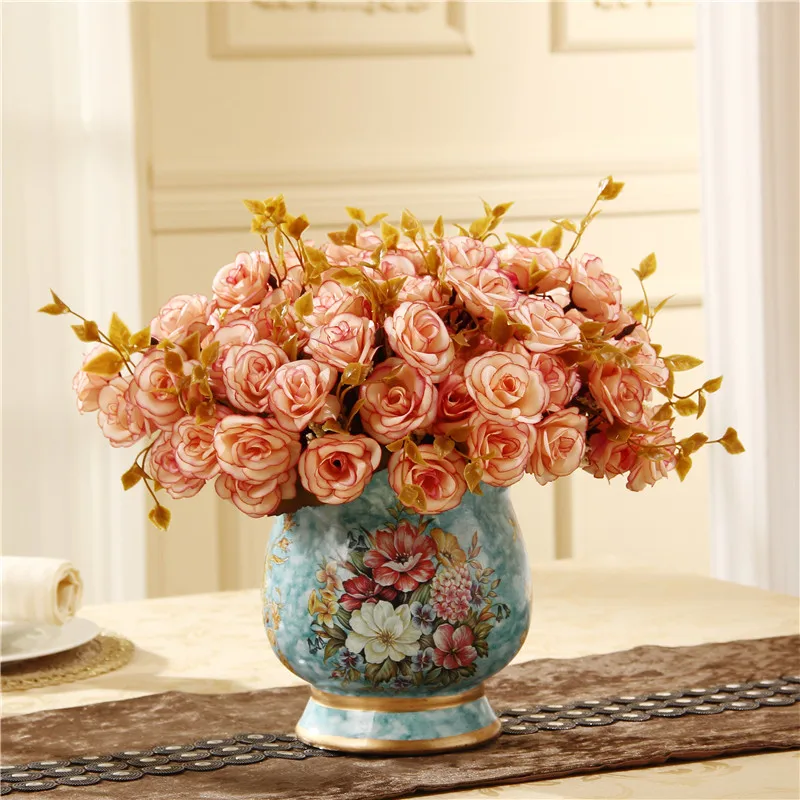 Европейская живопись ваза декоративная домашний декор ваза с ораментами