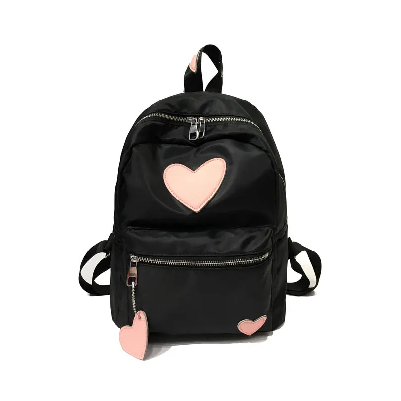 

Brand Oxford Love Heart Women Waterproof Backpack College High Middle School Bags For Teenager Boy Men Girls Rucksacks Mochila