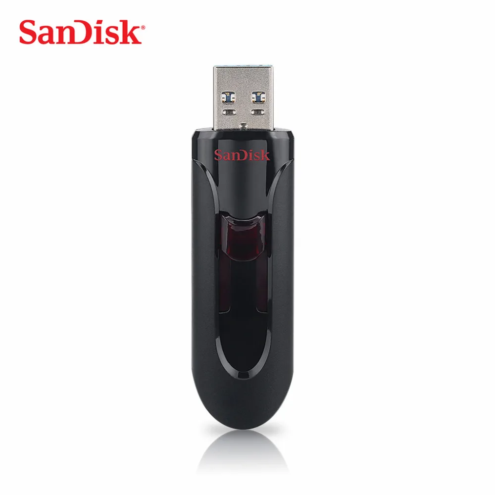 SanDisk pendrive CZ600 USB флеш-накопитель 64 ГБ 16 ГБ 128 Гб супер скорость USB 3,0 карта памяти, Флеш накопитель 32G USB флешка