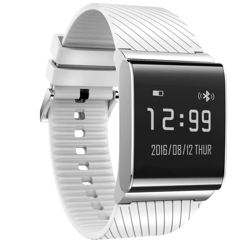 

2017 large touch screen smart bracelet X9 plus upgraded heart rate monitor blood pressure & oxygen monitor smart band pk zeband