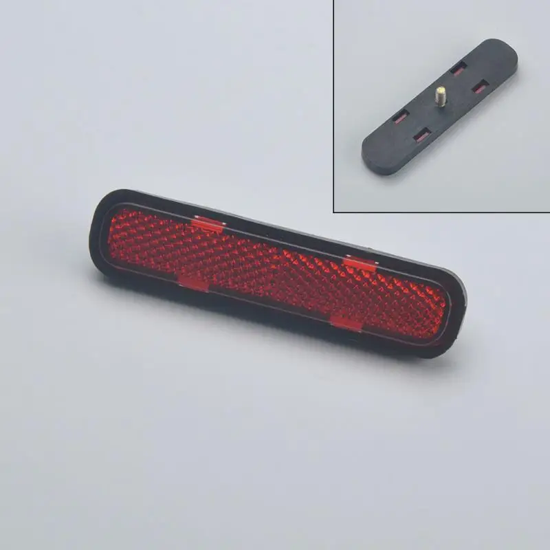 Flash Deal Back Reflective Board Mountain Bike MTB Bicycle Rack Tail Safety Warning lamp Cycling Bike Rear Reflector Light 2