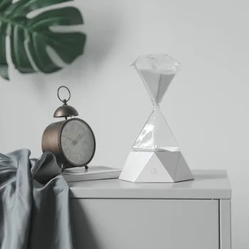 

LED desk lamp Hourglass Shape Intelligent LED Desk Lamp Eye Protection Reading Dimmer Rechargeable USB Led Table Lamps
