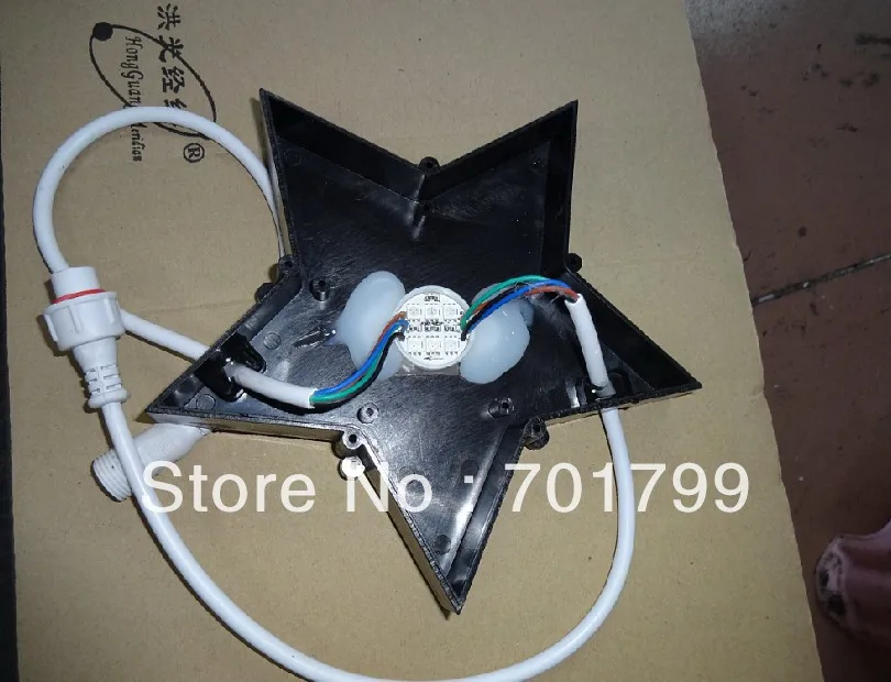 12В WS2801 звезда Тип пиксельный модуль 6 шт 5050 SMD rgb led внутри 1 44 Вт IP68 одна сторона 200