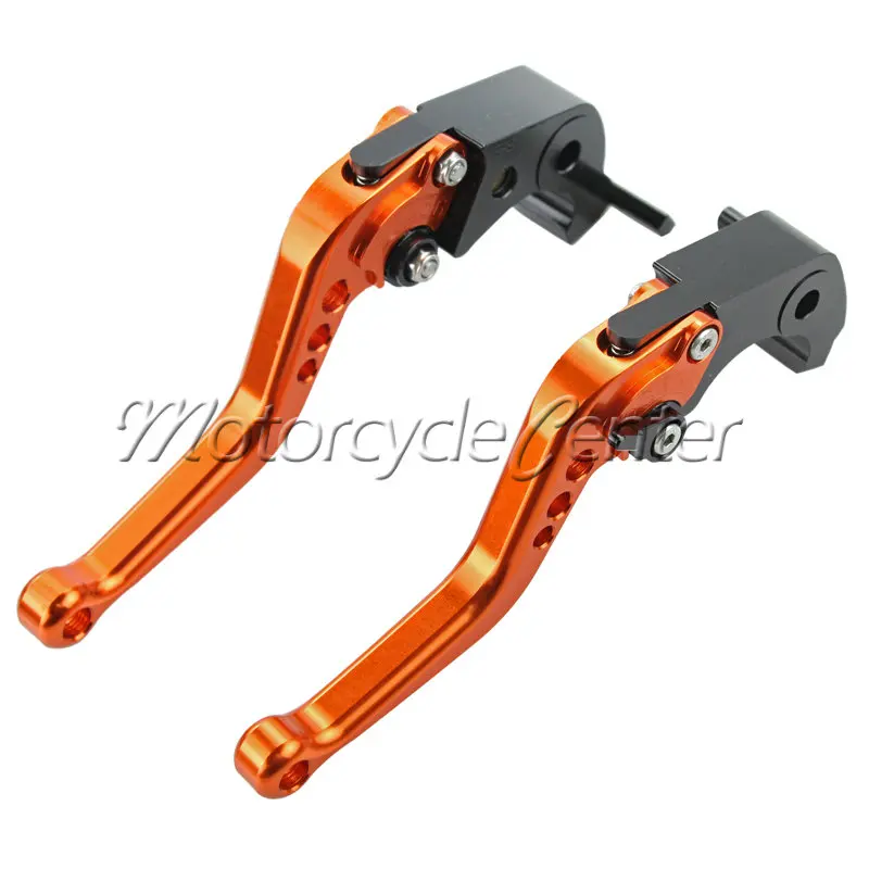 Motorcycle Accessories CNC Short Brake Clutch Levers For Suzuki B-King BKing GSX 1300 BK ABS 2008-2011 08 09 10 11 Orange Lever 1 pcs motorcycle rear brake rotor disc braking disk for suzuki b king bking 1300 2008 2010 gsx1300r gsx 1300r hayabusa 2008 2011