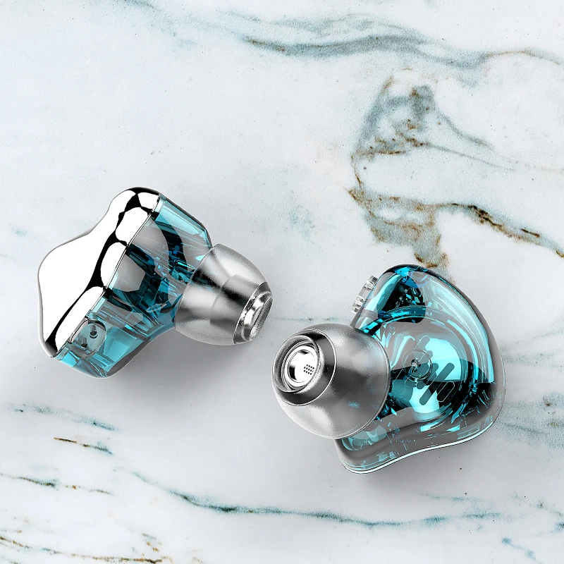 Динамический драйвер VSONIC VS9 ICEBERG Hi Fi наушники вкладыши флагманские IEM с 2 штырьками