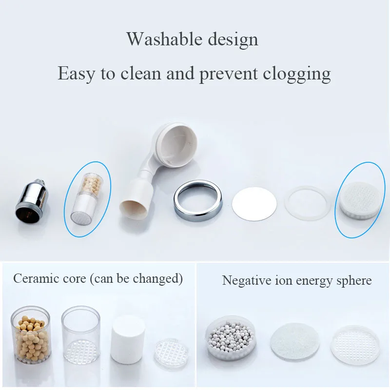 Flush Shower Faucet Bathroom System Set Bath Faucet Led Light Tropical Shower Headboard Hand-held Filter Flower Selenium Head Flush Shower Faucet Bathroom System Set Bath Faucet Led Light Tropical Shower Headboard Hand-held Filter Flower Selenium Head
