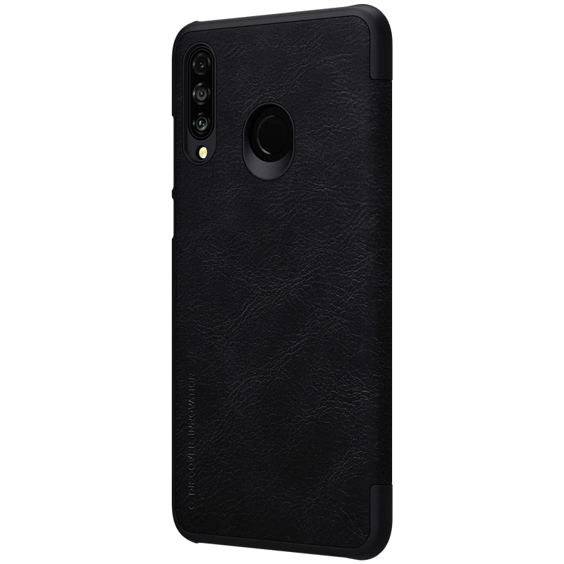 Чехол-книжка для huawei P30 Lite, чехол NILLKIN QIN, кожаный чехол-книжка для huawei P30 Lite, карман для карт, кошелек, бампер