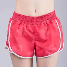 Для женщин Фитнес Горячая свободные Высокая Талия упражнения шорты для бега