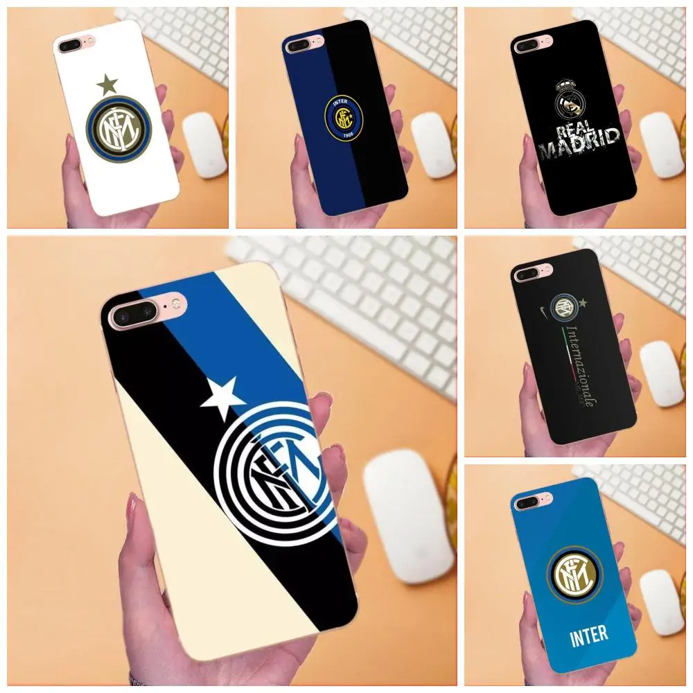 Intermilan Milano Club логотип для Apple iPhone 4 4S 5 5C 5S SE 6 6S 7 8 Plus X XS Max XR восхитительный цветной