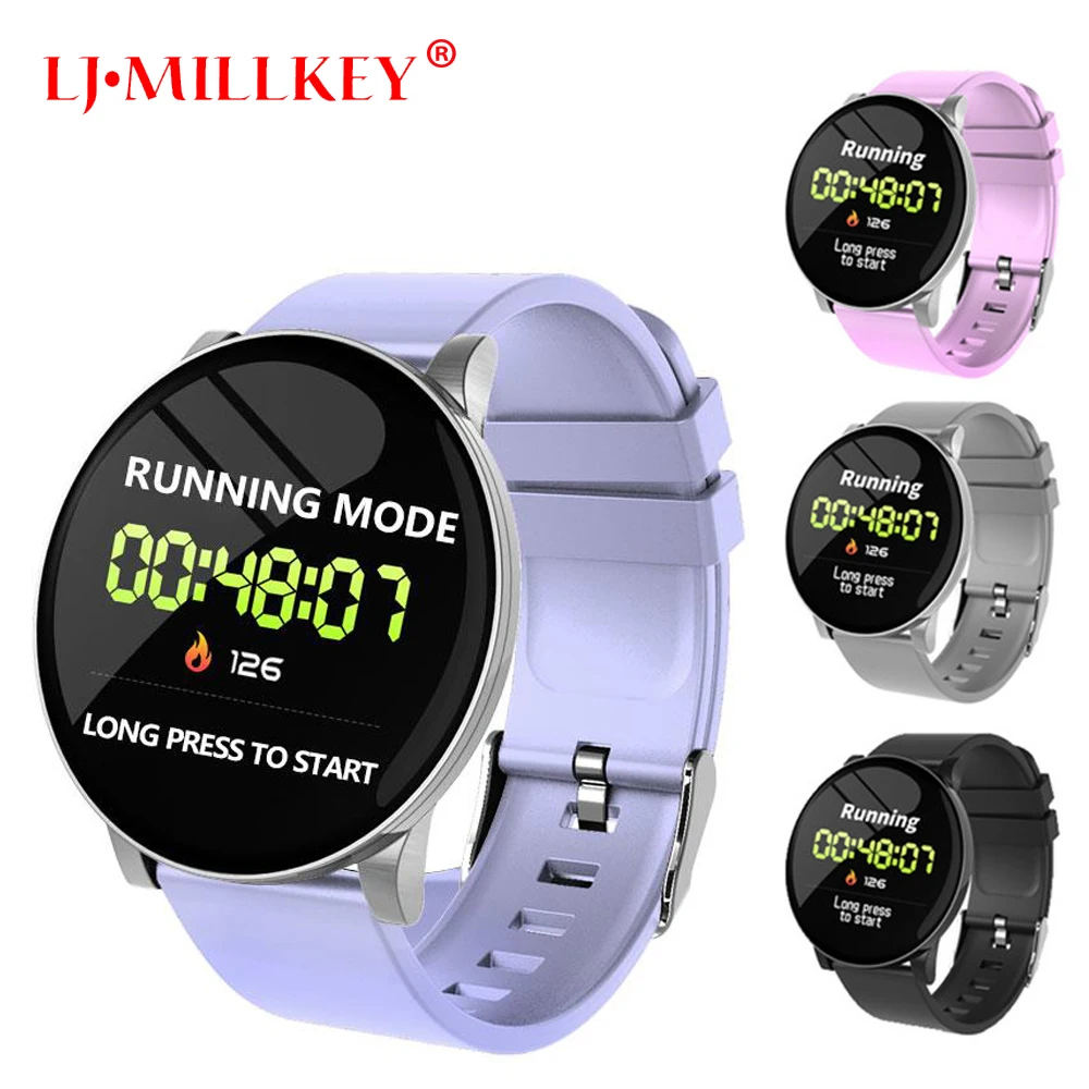 

2019 new W8 Smart Bracelet Waterproof Blood Pressure Fitness Band Sleep Monitor Color Screen Smart Watch New for IOS Android