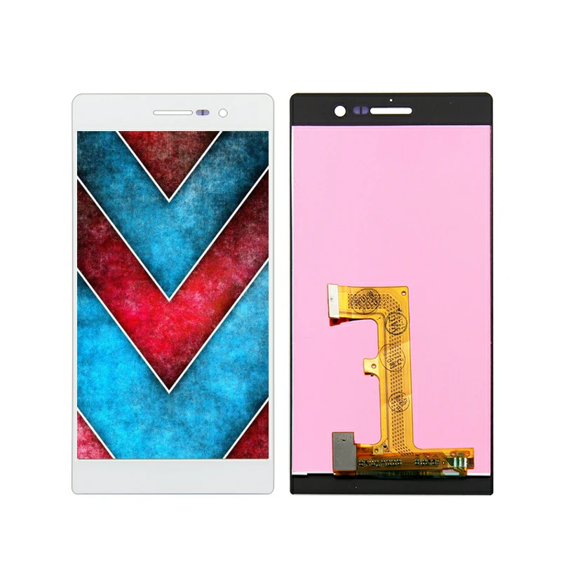 ЖК дисплей 5 0 дюйма для Huawei Ascend P7 дигитайзер сенсорная панель экран в сборе +