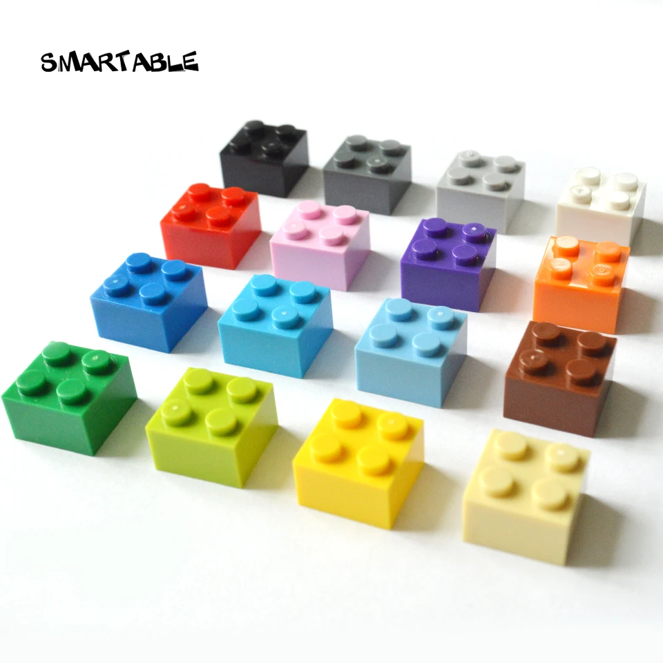 Smartable Brick 2X2 детали строительных блоков DIY игрушки для детей развивающие