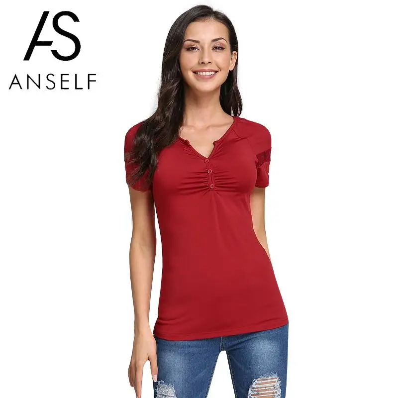 Aliexpress.com : Buy Anself 5XL Plus Size T Shirt Female