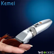 Kemei электрический триммер для стрижки волос перезаряжаемый профессиональный водонепроницаемый станок для стрижки волос Бритва Беспроводная Бритва