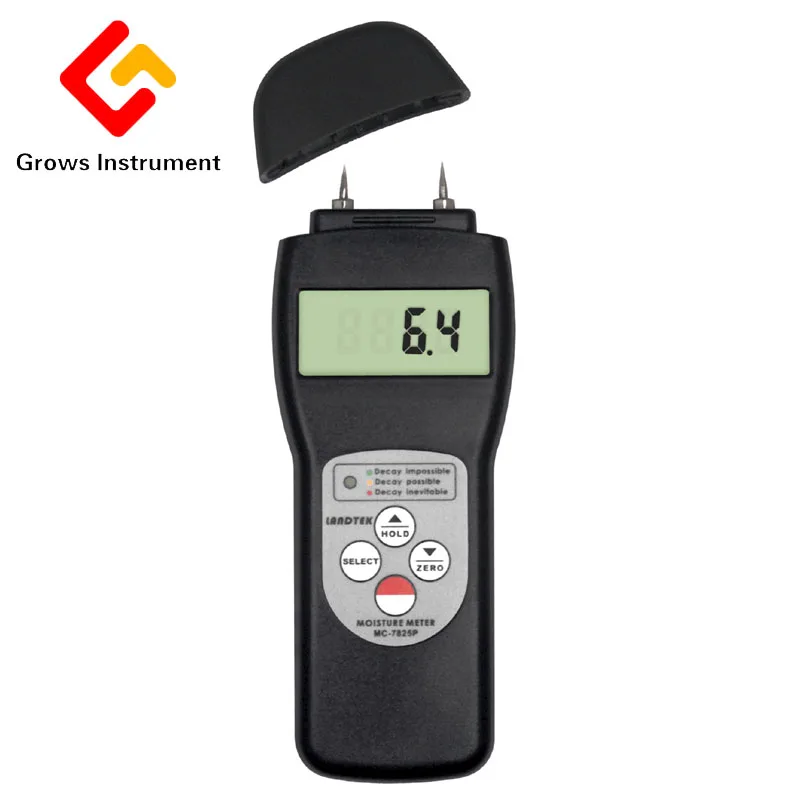 MC 7825P Digital Moisture Instrument 2 Pin Probe Range 080 Moisture