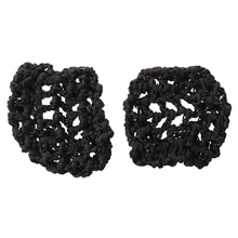 YOST-Cover chignon's dancing and skating Girls black hair net, 2 шт