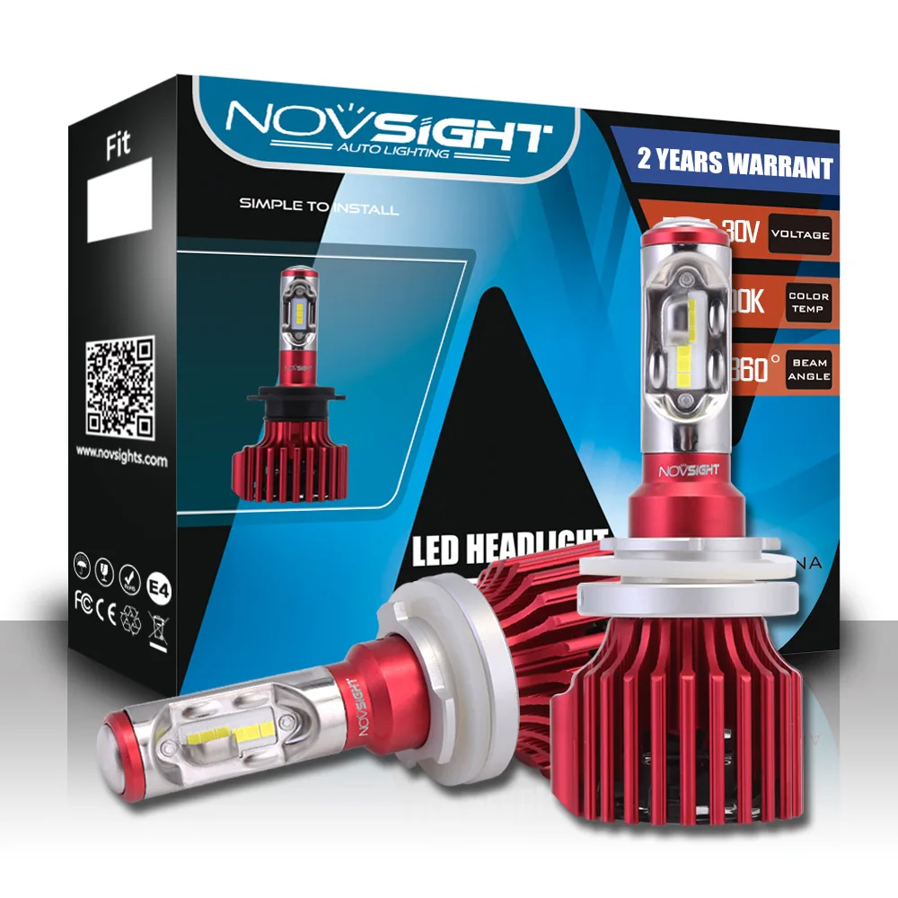 

NIGHTEYE H15 Led Hi/Lo Beam Headlight Bulbs 60W/Set 10000LM 6000K 12V24V Auto Headlight Kit Fog Light Bulbs Car Driving Fog Lamp