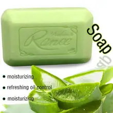100 г ручной работы мыло с алоэ ванна душ Эфирное масло алоэ вера мыло Отбеливающее увлажняющее очищение кожи, ручная работа, Косметическое Мыло