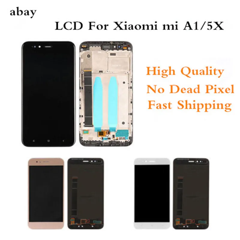 ЖК-дисплей для XiaoMi Mi A1 ЖК-экран 5X/A1 в сборе сенсорная панель запасные части |