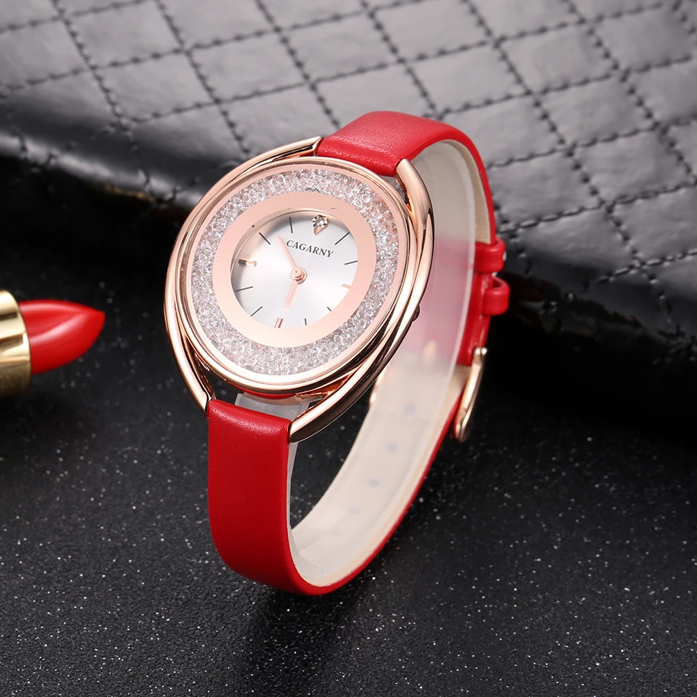 cagarny 2018 Fashion Women Watch Luxury Brand Women Casual Wrist Watch Ladies Quartz Watch Relogio Feminino bayan kol saati wholesale drop shipping (12)