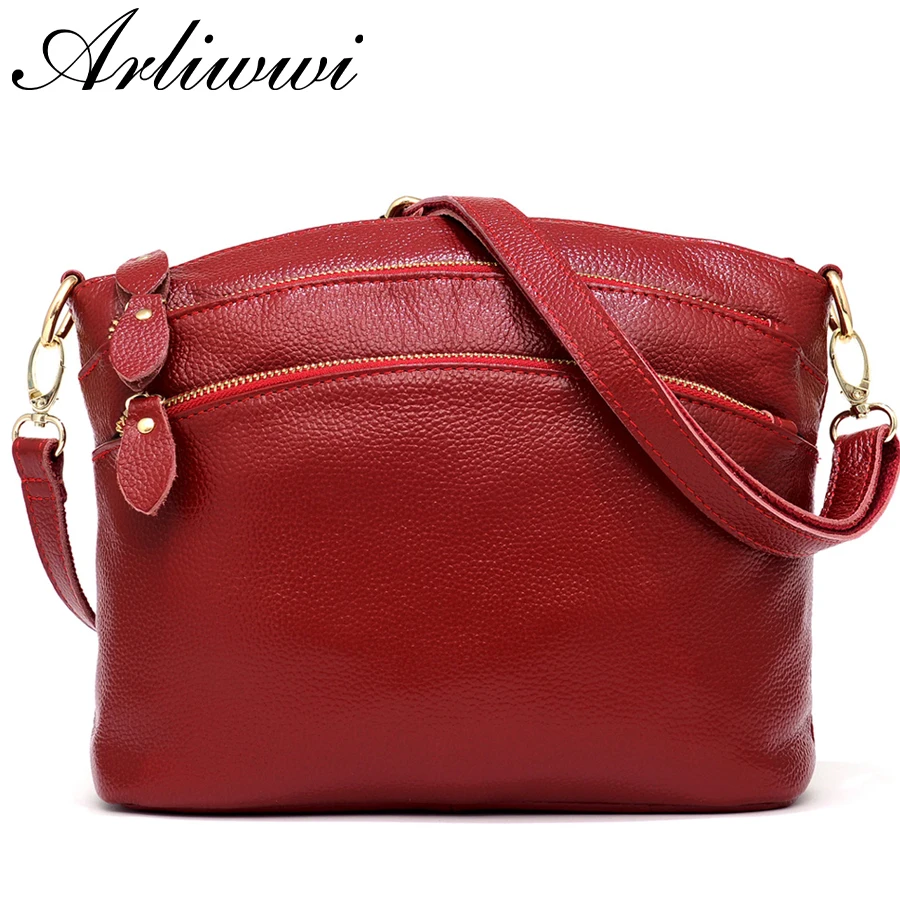 Arliwwi модный бренд новый пояса из натуральной кожи crossbody курьерские Сумки для