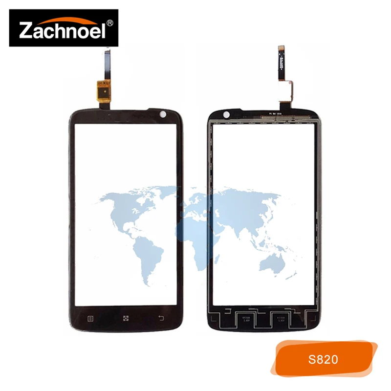 

4.7 Inch for Lenovo S820 S 820 Touch Screen Digitizer Front Glass Sensor Panel Touchscreen Black Replacement Parts