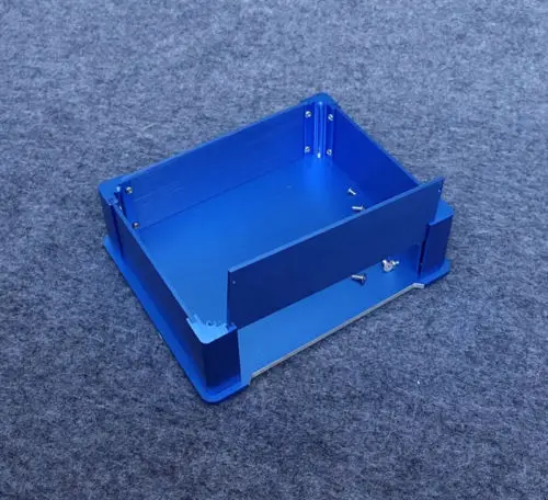 Nobsound Charming Blue Aluminum Enclosure DAC Audio Chassis Headphone Amp DIY Case