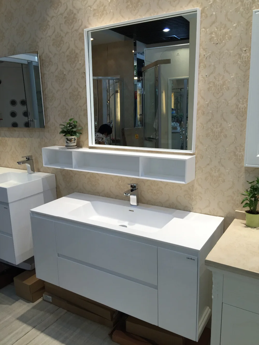 Compra muebles de tocador de lavamanos online al por mayor de China