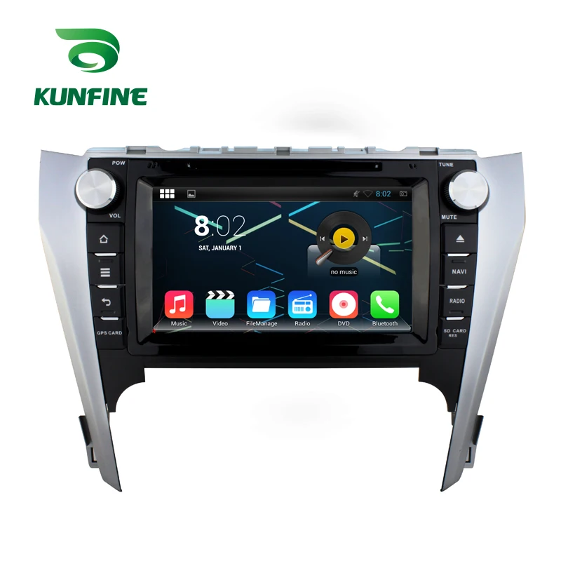 

Octa Core 1024*600 Android 6.0 Car DVD GPS Navigation Multimedia Player Car Stereo for Toyota Camry 2012 Radio Bluetooth