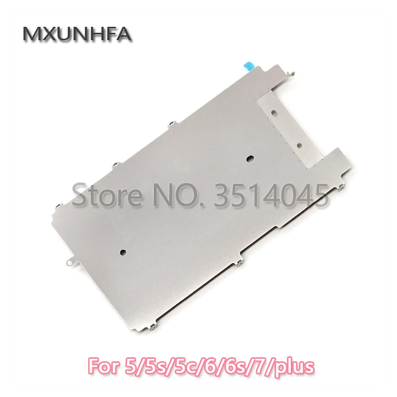 1 шт. Металлическая Задняя панель для iPhone 5 5S 6 6s 7 7p 8 plus ЖК-экран с удлиненным гибким